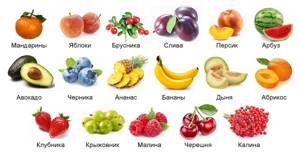 Fruits and berries allowed for pancreatitis