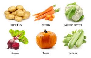 Разрешенные при панкреатите овощи