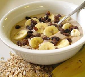 oatmeal porridge with raisins recipe