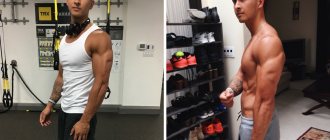 Shoulder workout results