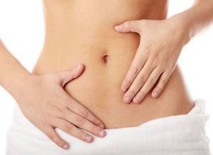 manual anti-cellulite abdominal massage
