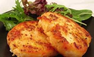 Fish cutlets with cottage cheese