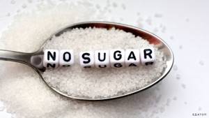 Sugar should be excluded from the diet.