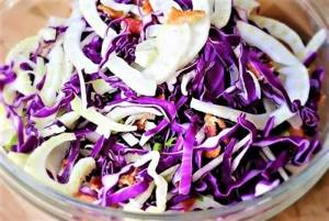 Coleslaw and Bacon Salad