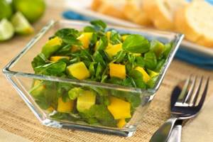 mango and avocado salad