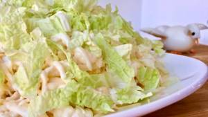 Swan Down Salad - a very tender and tasty quick salad