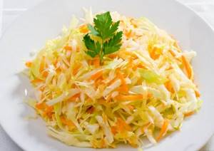 Vegetable salads. Calorie content, bju with vegetable oil, olive oil, sour cream, mayonnaise 