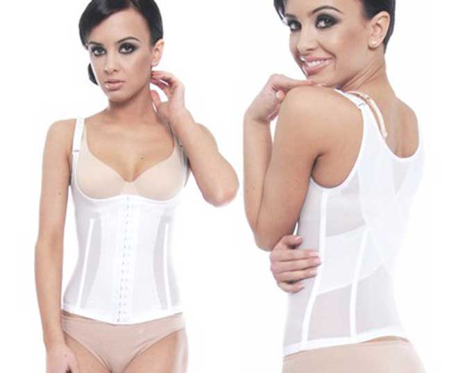 It is believed that a corset can reduce waist size when worn for a long time.