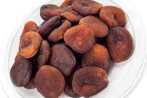 Chocolate dried apricots