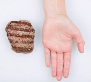how much protein is in 100 grams of beef