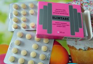 Slimtabs for weight loss. Real reviews, instructions, price 