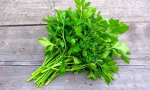 Parsley juice strengthens the capillaries of the fundus and retina of the eye