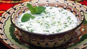 Djadzhik soup from Ayran