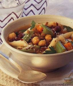 Canned bean soup