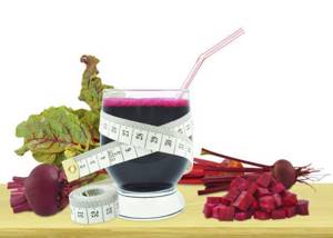 beets, tops and juice for weight loss