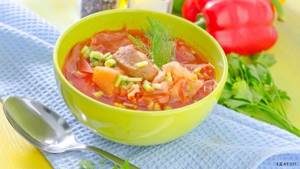 Свекольник - вкусный наваристый суп из свежих овощей.