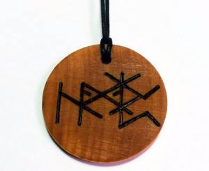 Talisman with runes for weight loss