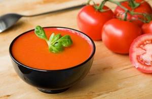 Tomato puree soup