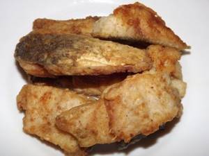 fried cod calories