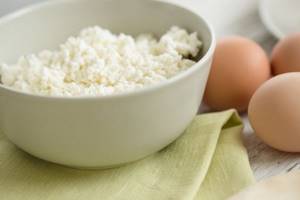 cottage cheese and eggs