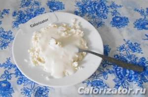 творожный сыр калорийность