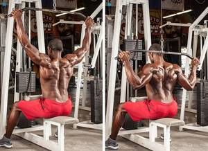 Pulldowns to the chest or behind the head: which is better?