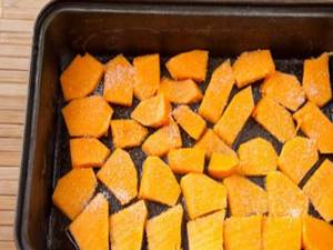 Pumpkin baked in the oven. Calorie content, nutritional value, glycemic index, benefits, harm. Recipes with and without meat, sugar, honey 