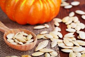 Pumpkin seeds contain copper, potassium, magnesium, iron, phosphorus and other elements