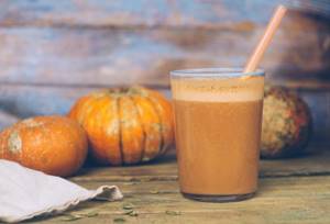 You can drink pumpkin juice at night