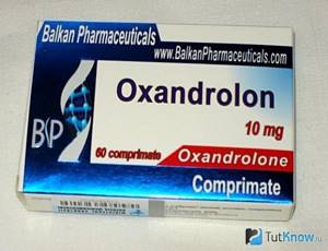 Oxandrolone packaging