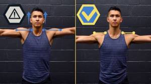 Exercise with and without shoulder lifts