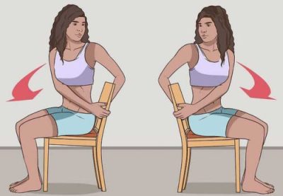 упражнение скручивания сидя