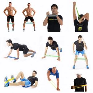 Exercises for men with a rubber band for all muscle groups