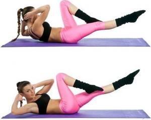Exercises for burning fat on the stomach and sides for women, on the buttocks, basic. Weekly training program 