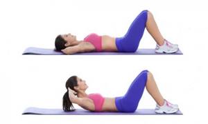 Exercises for cellulite on the stomach and sides