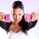 Exercises with dumbbells at home