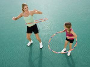 Hoop exercises for children rules
