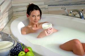 Bath with soda for weight loss