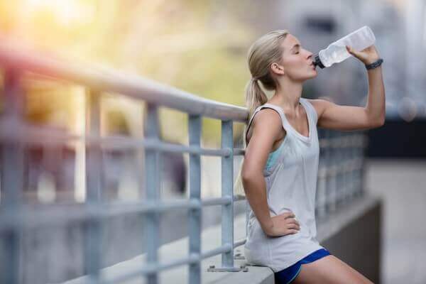 Water for slimming legs