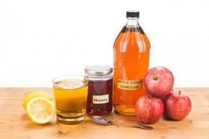 яблочный уксус, лимон и мед