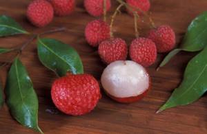 Lychee berries