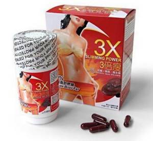Japanese tablets 3X Slimming Power