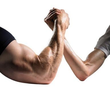 Why pump up your forearms?