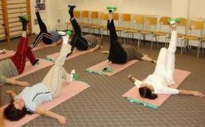 Classes using the Norbekov method are aimed at strengthening the spine and joints