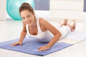 Exercising after caesarean section