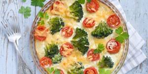 Chicken fillet casserole with vegetables