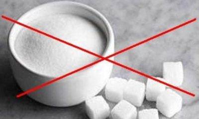 Запрет на сахар
