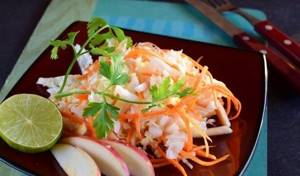 Healthy and sustainable weight loss with dietary carrot salads