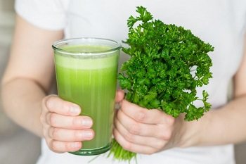 Parsley for making juice